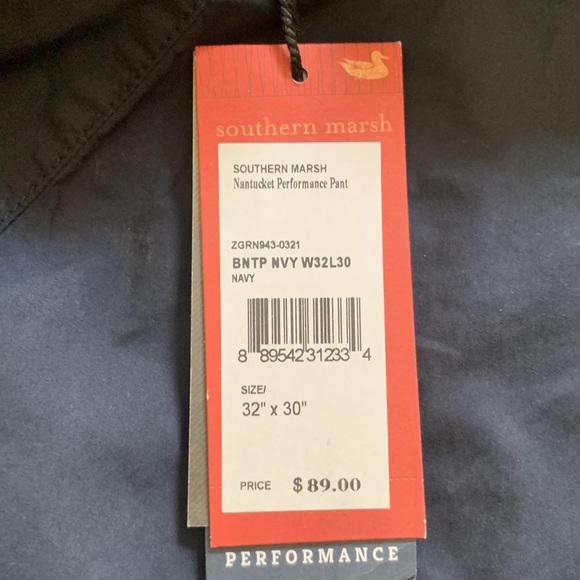 Southern Marsh Nantucket Performance Pant - Picture 3 of 4